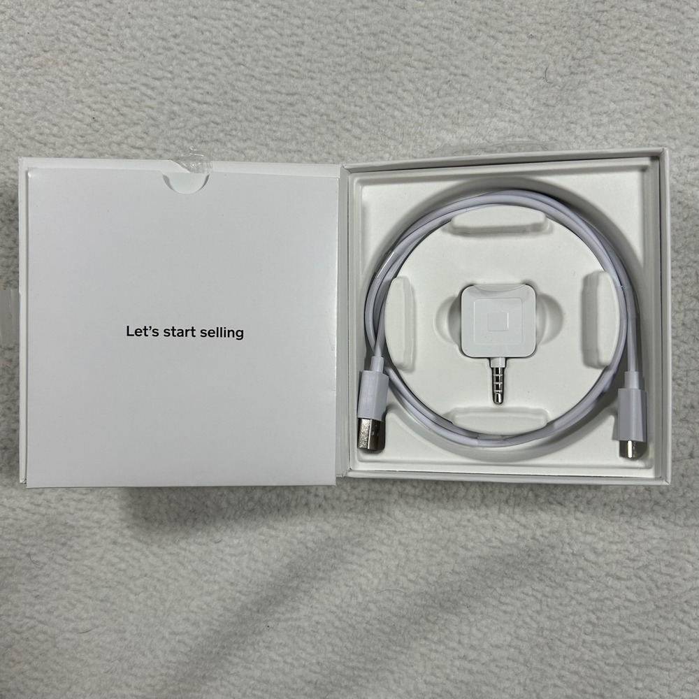 Square Reader Credit Card‎ Processor OS White Contactless Chip Magstripe